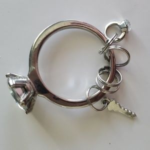 Engagement ring 💍 keychain